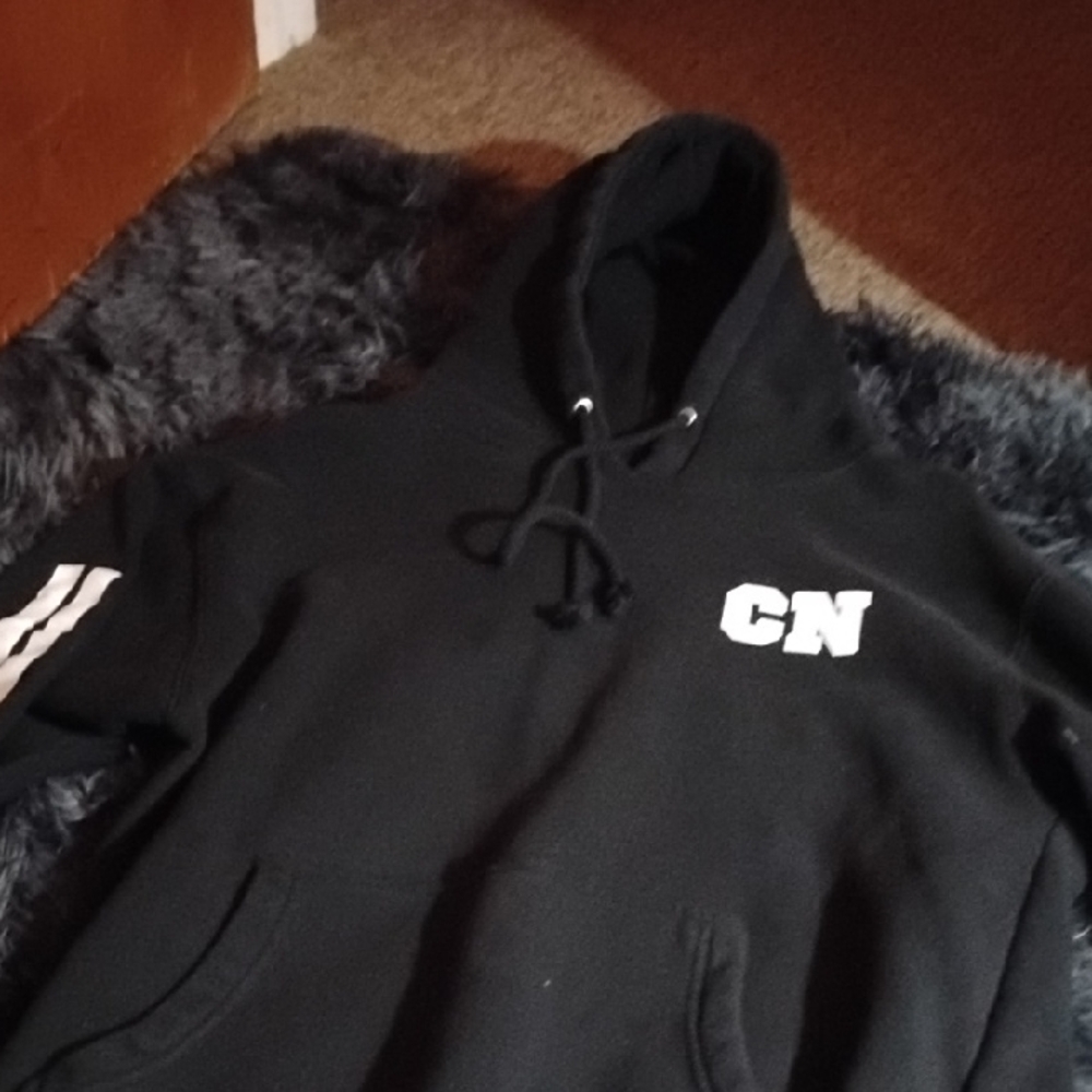 Cartoon Network Black Hoodie with White Details